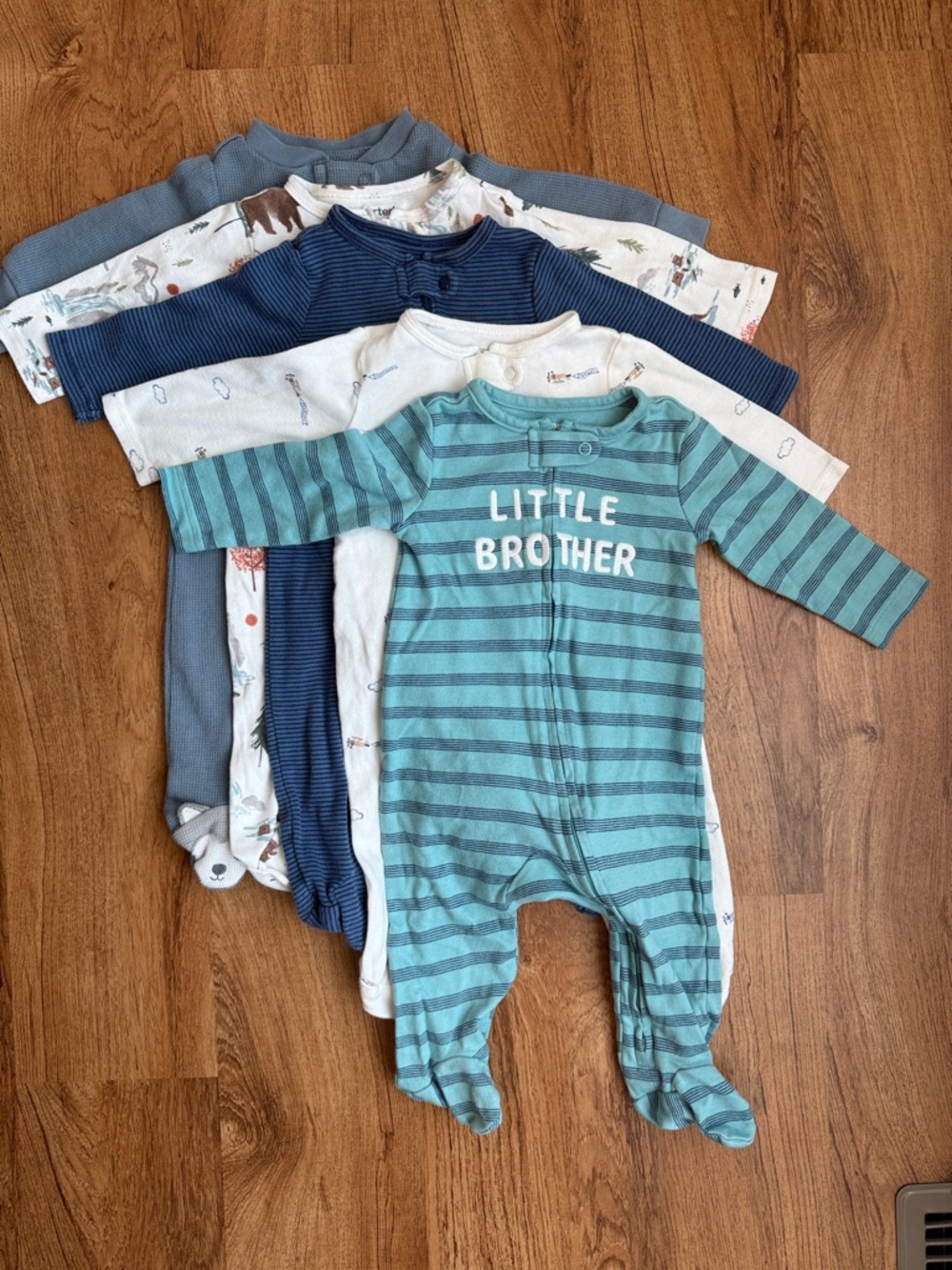 Carter's Footie One-Piece - Lot of 5 Sleepers